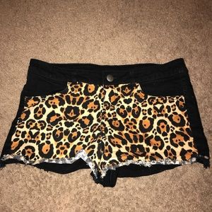 H&M Cheetah shorts